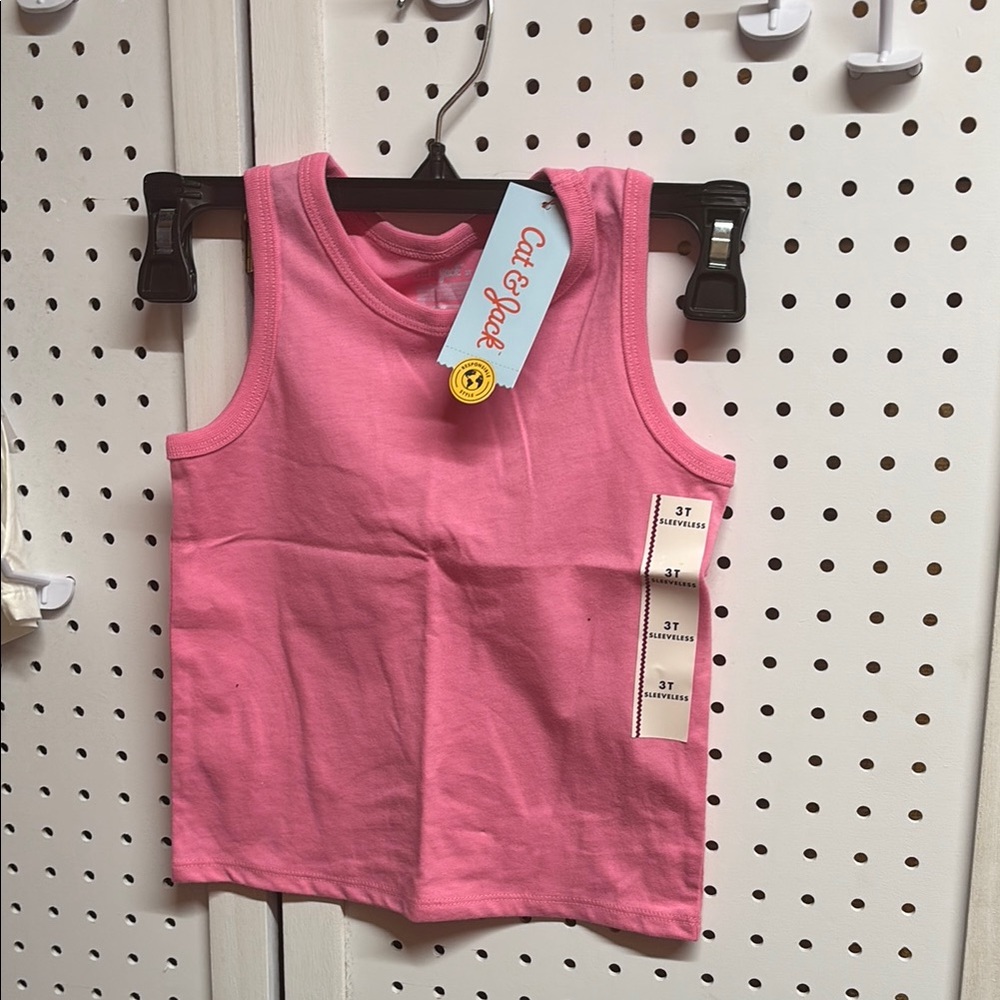 95. Cat & Jack Pink Kids Tank Top